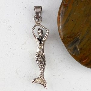 925 Silver Mermaid Pendant
